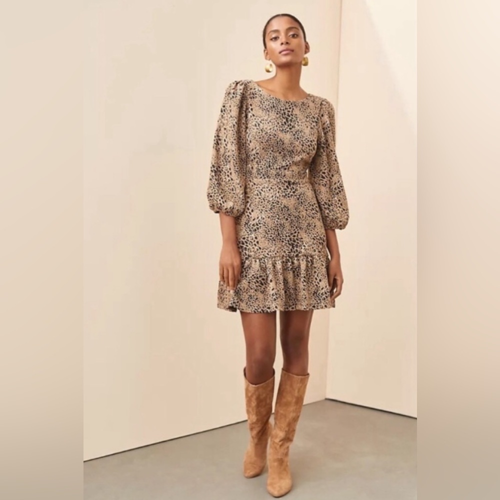 NWT ANTHROPOLOGIE MAEVE KNIT CUT OUT MINI DRESS SIZE 4